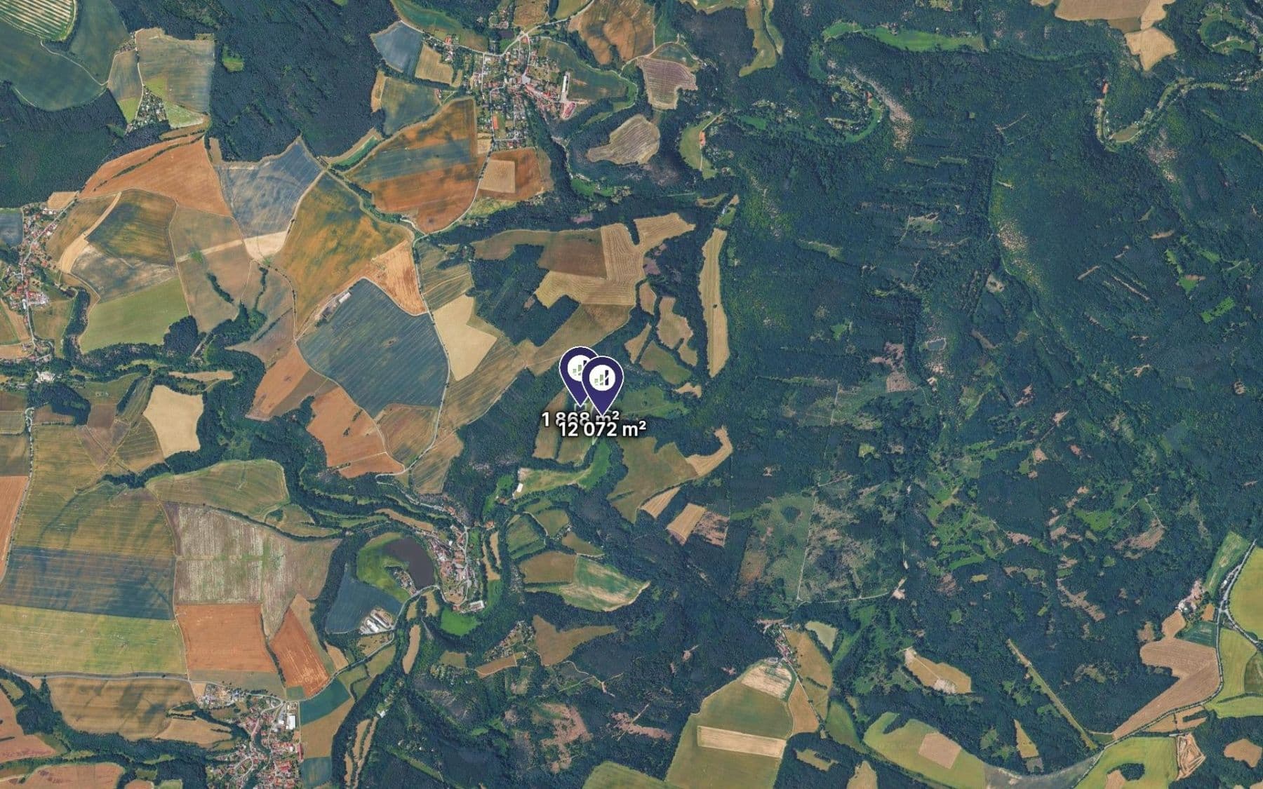 Prodej pozemku 13.940 m², Bojanovice, Středočeský kraj Prodej pozemku 13.940 m², Bojanovice, Středočeský kraj