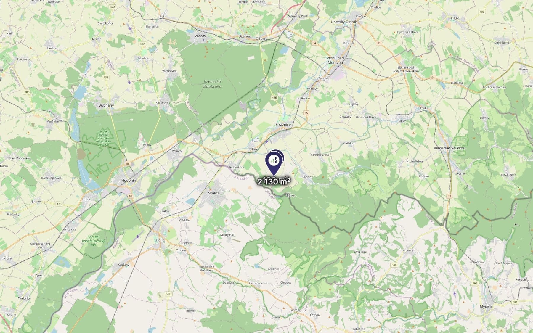 Prodej pozemku 2.323 m², Strážnice, Jihomoravský kraj Prodej pozemku 2.323 m², Strážnice, Jihomoravský kraj