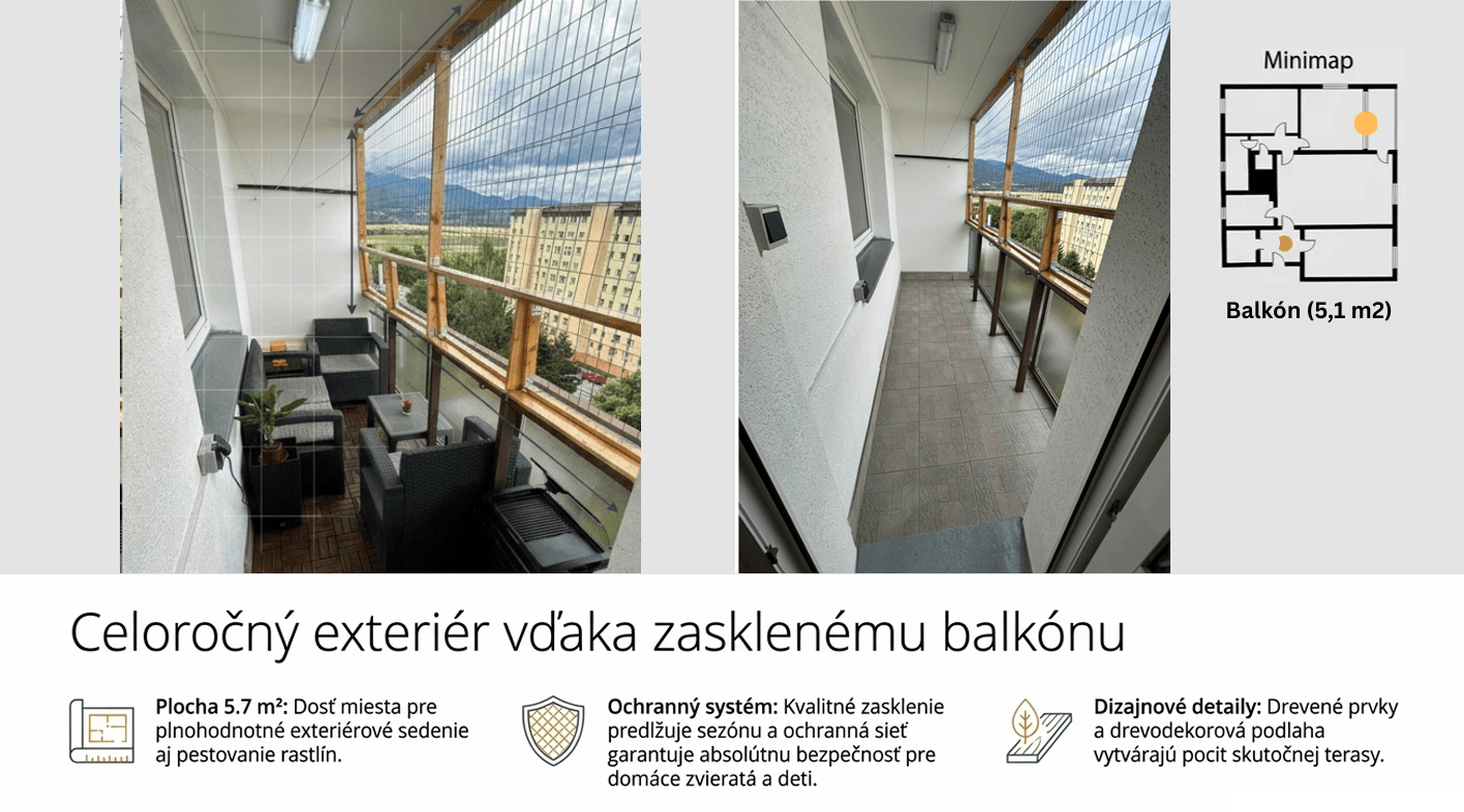 Prodej bytu 4+1 85 m², J. Alexyho, Martin, Žilinský kraj Prodej bytu 4+1 85 m², J. Alexyho, Martin, Žilinský kraj