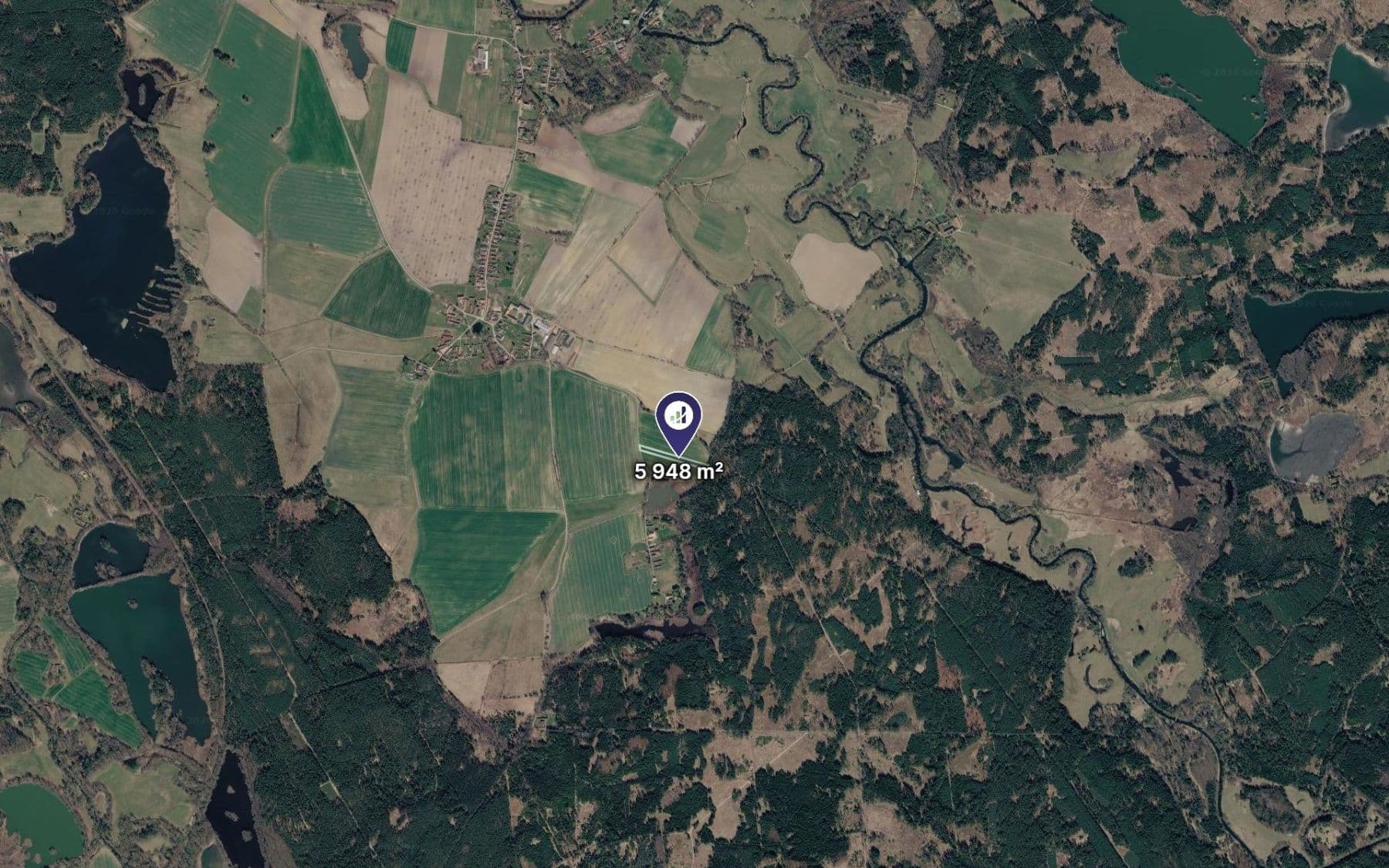 Prodej pozemku 5.948 m², Val, Jihočeský kraj Prodej pozemku 5.948 m², Val, Jihočeský kraj