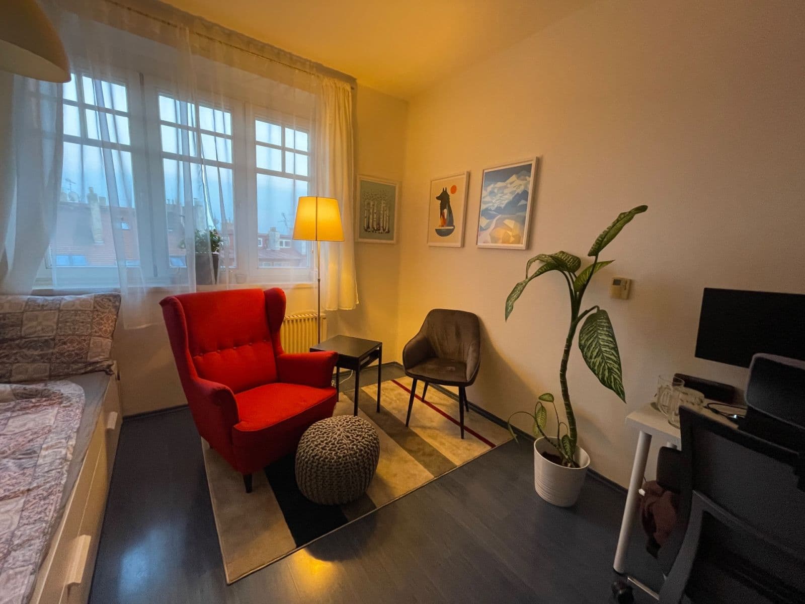 Pronájem bytu 1+kk 29 m², Šmilovského, Praha, Praha Pronájem bytu 1+kk 29 m², Šmilovského, Praha, Praha