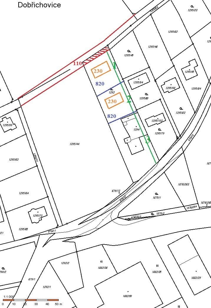 Prodej pozemku 1.750 m², Dobřichovice, Středočeský kraj Prodej pozemku 1.750 m², Dobřichovice, Středočeský kraj