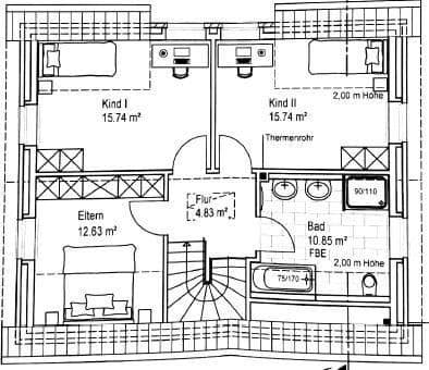 Pronájem domu 127 m², pozemek 466 m², Emstek, Dolní Sasko Pronájem domu 127 m², pozemek 466 m², Emstek, Dolní Sasko