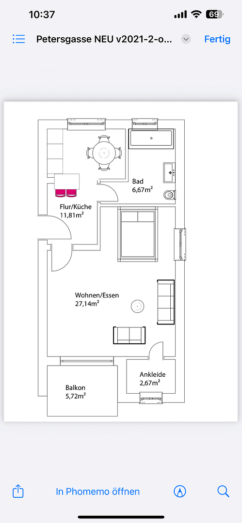 Prodej bytu 1+kk 52 m², Straubing, Bavorsko Prodej bytu 1+kk 52 m², Straubing, Bavorsko