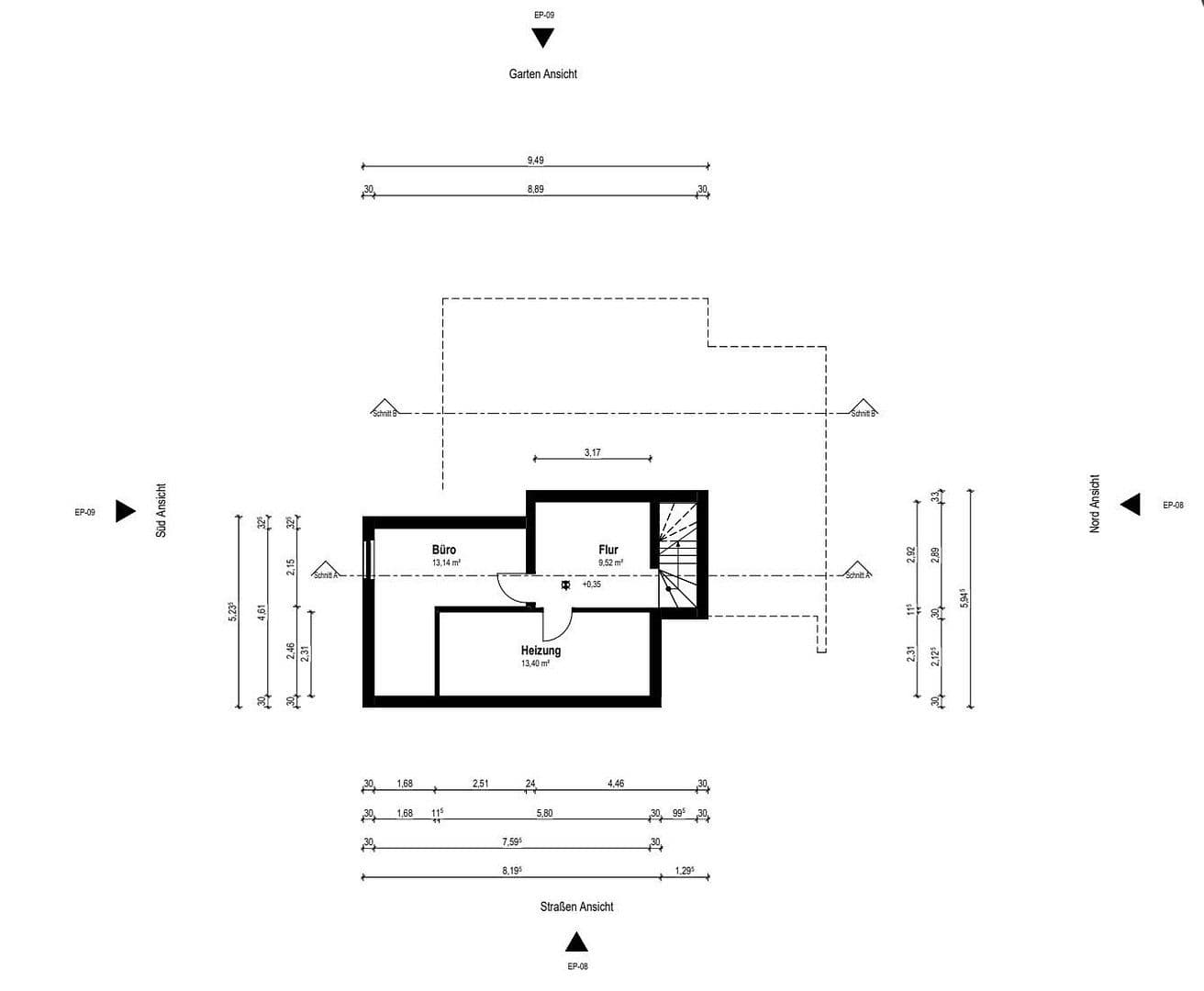 Prodej domu 167 m², pozemek 1.448 m², Steinbreite 1, Fuldabrück, Hessen Prodej domu 167 m², pozemek 1.448 m², Steinbreite 1, Fuldabrück, Hessen