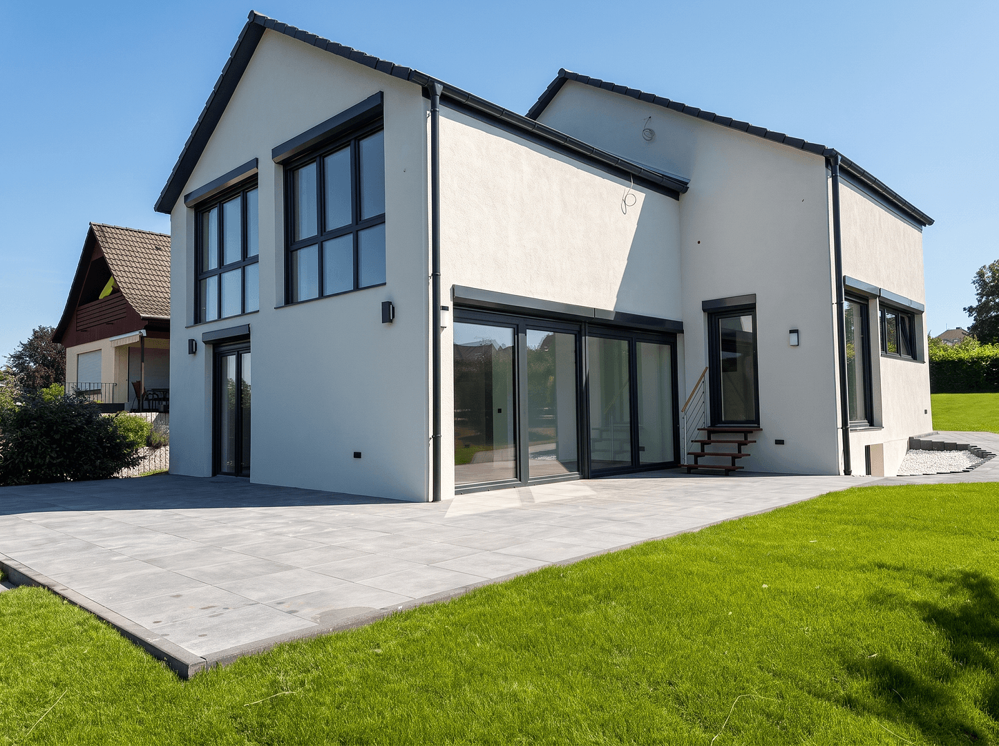 Prodej domu 167 m², pozemek 1.448 m², Steinbreite 1, Fuldabrück, Hessen Prodej domu 167 m², pozemek 1.448 m², Steinbreite 1, Fuldabrück, Hessen