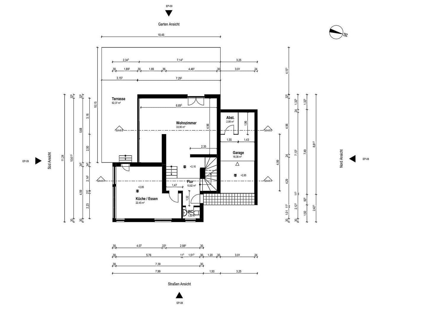 Prodej domu 167 m², pozemek 1.448 m², Steinbreite 1, Fuldabrück, Hessen Prodej domu 167 m², pozemek 1.448 m², Steinbreite 1, Fuldabrück, Hessen