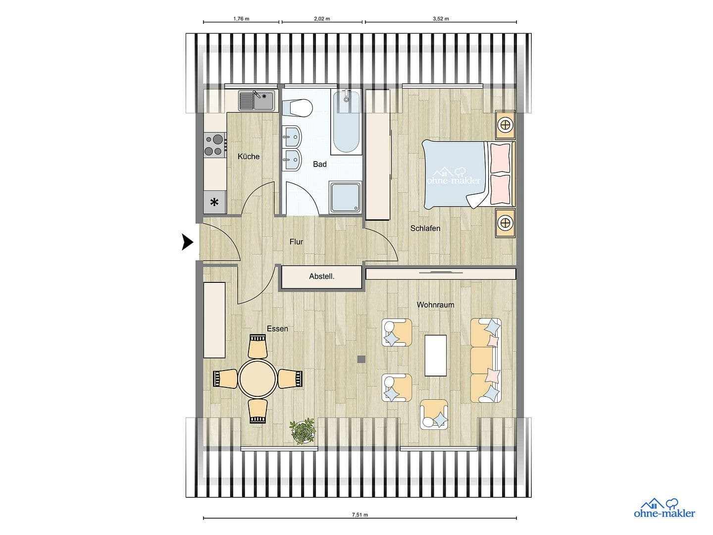 Prodej bytu 2+1 61 m², Viktoriastr. 13, Köln, Severní Porýní-Vestfálsko Prodej bytu 2+1 61 m², Viktoriastr. 13, Köln, Severní Porýní-Vestfálsko