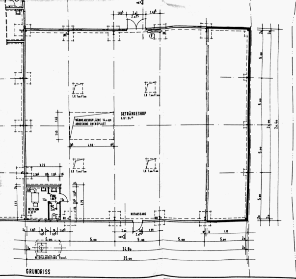 Pronájem nebytového prostoru 510 m², Benzstraße 13, Hanau, Hessen Pronájem nebytového prostoru 510 m², Benzstraße 13, Hanau, Hessen