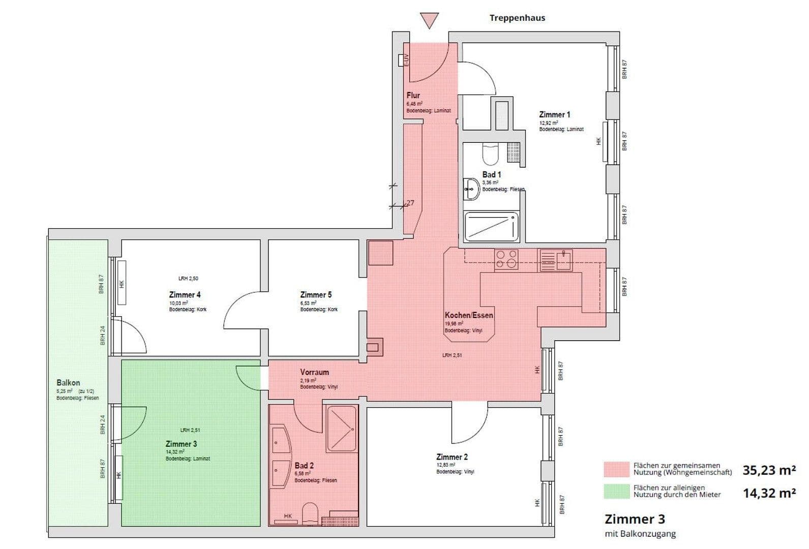Pronájem bytu 24 m², Westliche Stadtmauerstr., Erlangen, Bavorsko Pronájem bytu 24 m², Westliche Stadtmauerstr., Erlangen, Bavorsko