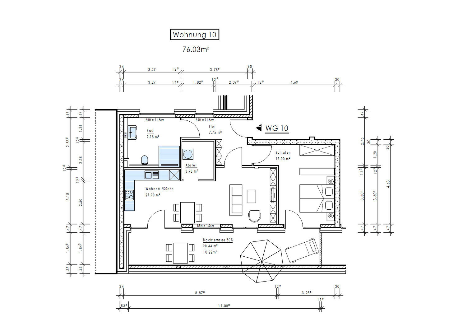 Pronájem bytu 3+1 77 m², Osnabrück, Dolní Sasko Pronájem bytu 3+1 77 m², Osnabrück, Dolní Sasko