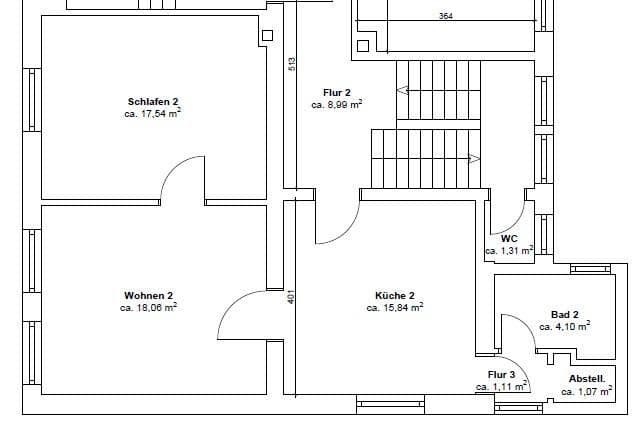Pronájem bytu 2+1 58 m², Schachtstr. 1, Ennepetal, Severní Porýní-Vestfálsko Pronájem bytu 2+1 58 m², Schachtstr. 1, Ennepetal, Severní Porýní-Vestfálsko