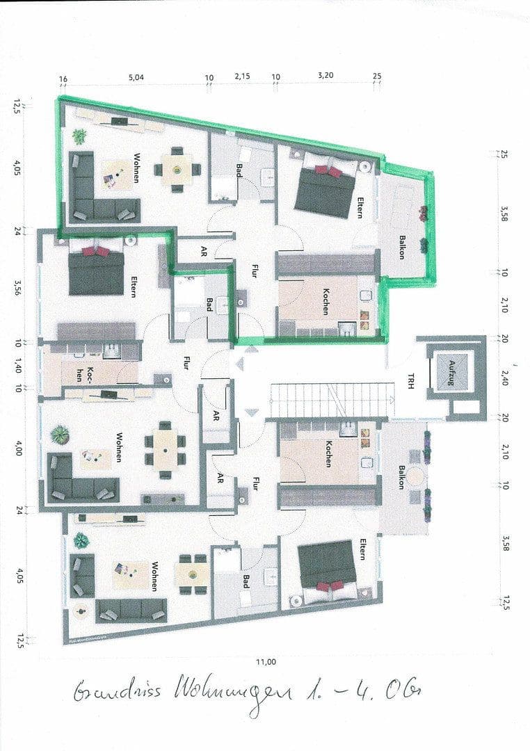 Pronájem bytu 2+1 53 m², Herford, Severní Porýní-Vestfálsko Pronájem bytu 2+1 53 m², Herford, Severní Porýní-Vestfálsko
