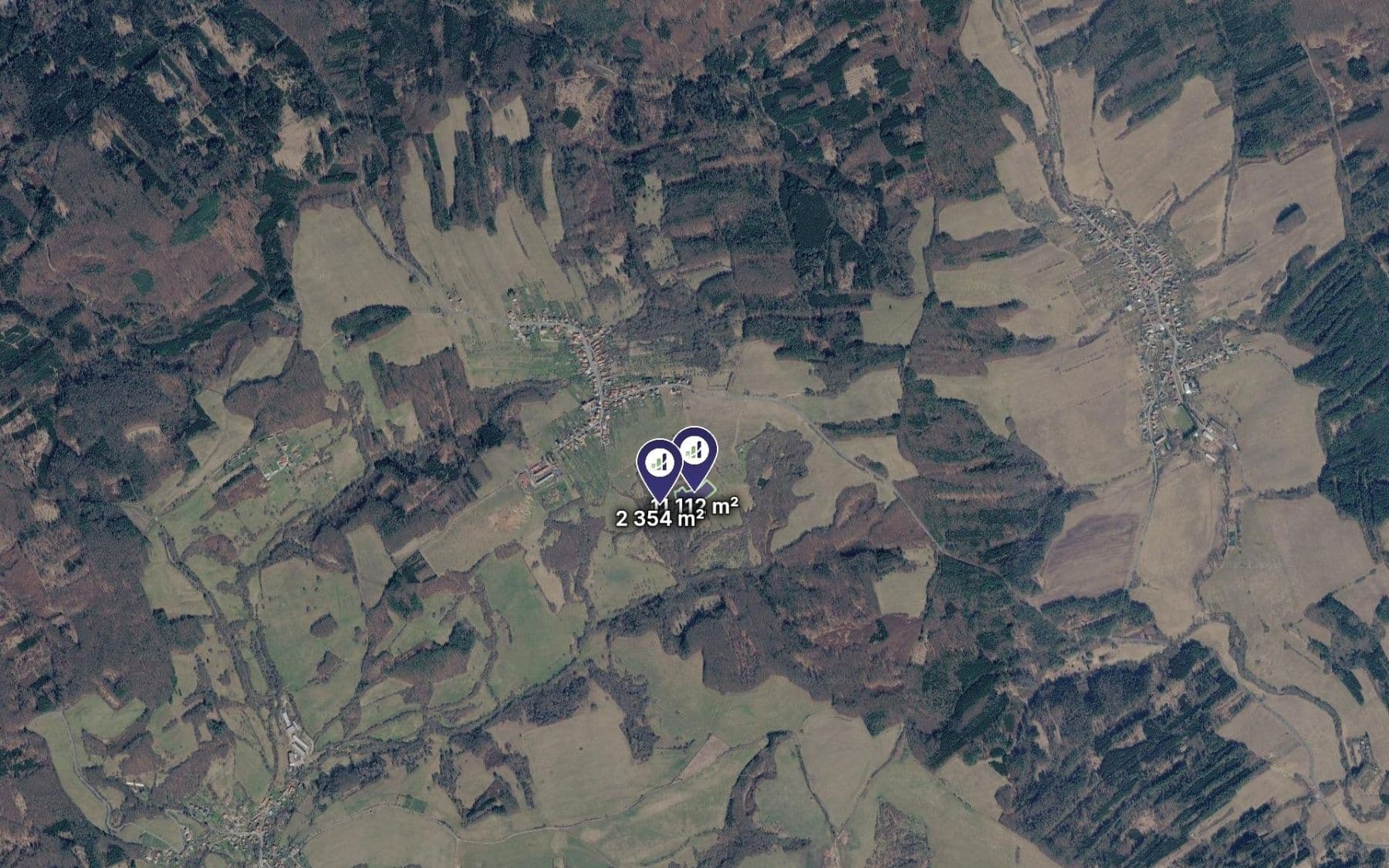 Prodej pozemku 13.466 m², Petrůvka, Zlínský kraj Prodej pozemku 13.466 m², Petrůvka, Zlínský kraj