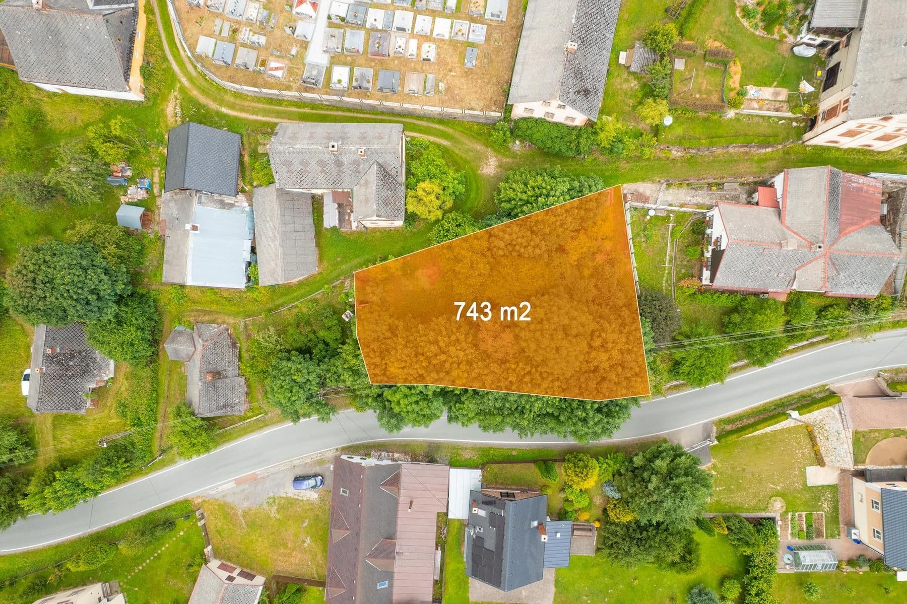 Prodej pozemku 743 m², Písařov, Olomoucký kraj Prodej pozemku 743 m², Písařov, Olomoucký kraj
