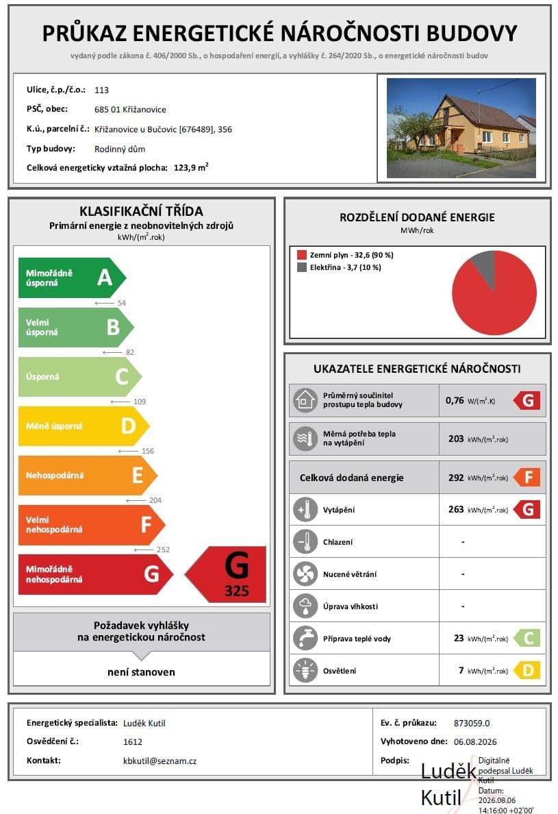 Prodej domu 102 m², pozemek 427 m², Křižanovice, Jihomoravský kraj Prodej domu 102 m², pozemek 427 m², Křižanovice, Jihomoravský kraj