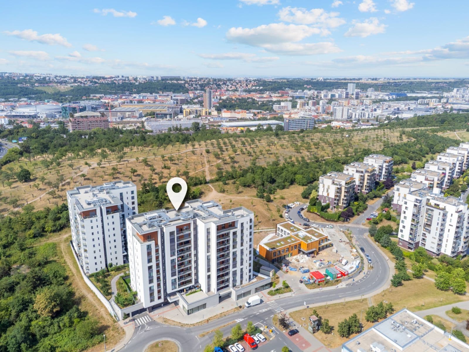 Pronájem bytu 1+kk 34 m², V Třešňovce, Praha, Praha Pronájem bytu 1+kk 34 m², V Třešňovce, Praha, Praha