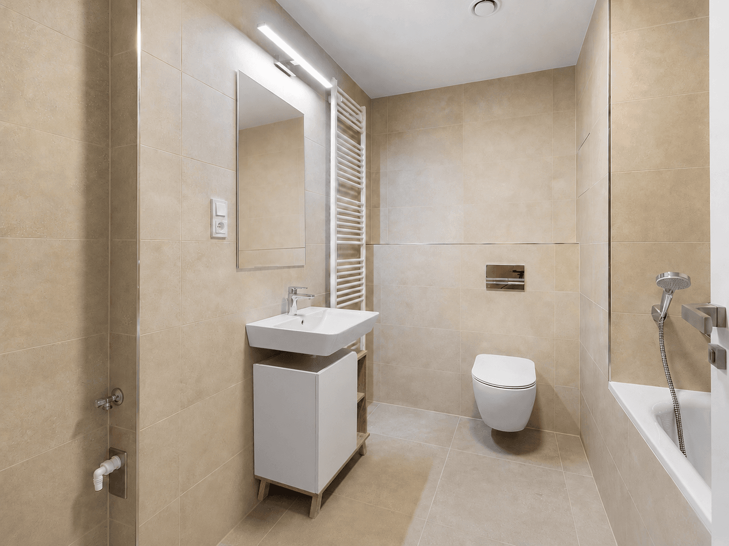 Pronájem bytu 1+kk 34 m², V Třešňovce, Praha, Praha Pronájem bytu 1+kk 34 m², V Třešňovce, Praha, Praha