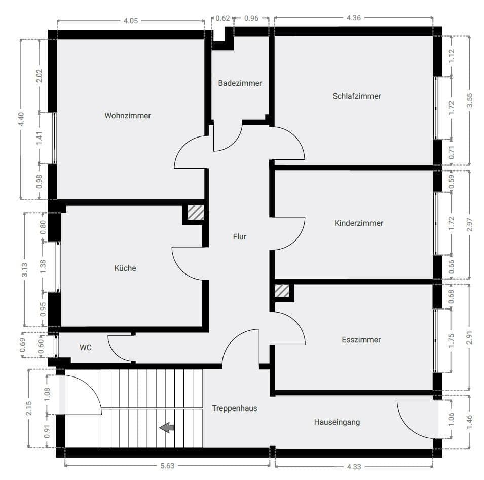 Pronájem bytu 4+1 99 m², Von der Tann Str. 22, Pirmasens, Porýní-Falc Pronájem bytu 4+1 99 m², Von der Tann Str. 22, Pirmasens, Porýní-Falc