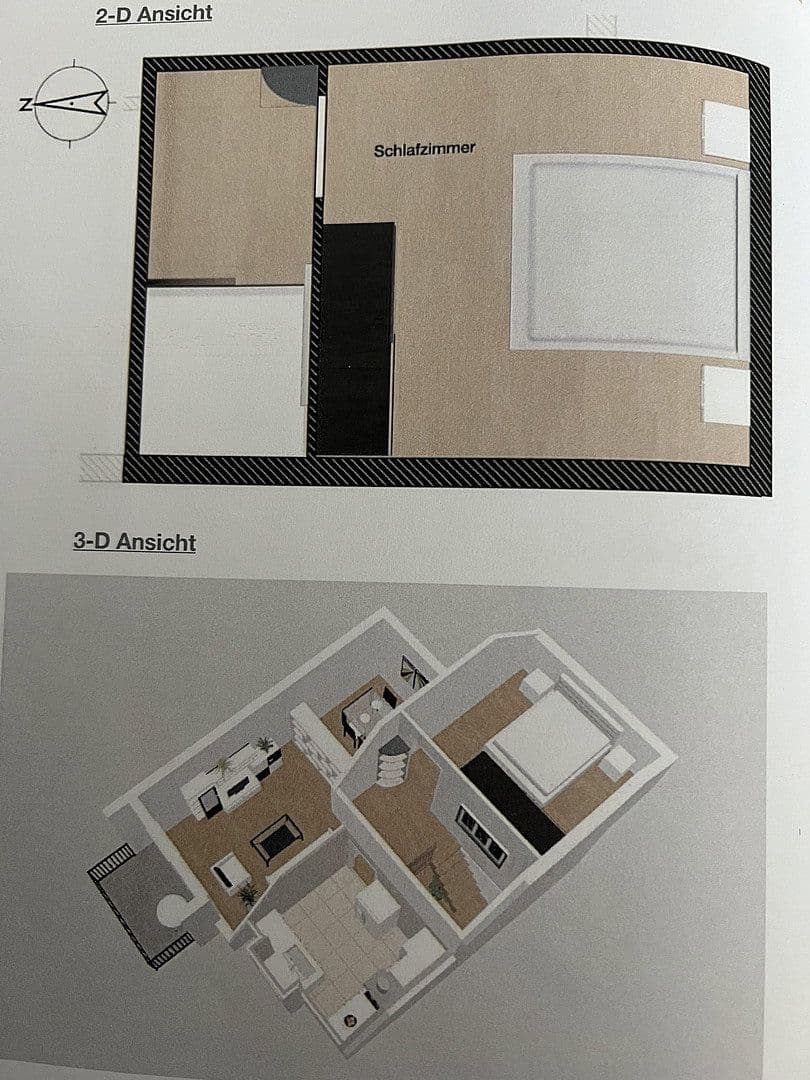 Pronájem bytu 2+kk 55 m², Remstalstraße 53, Remseck am Neckar, Bádensko-Württembersko Pronájem bytu 2+kk 55 m², Remstalstraße 53, Remseck am Neckar, Bádensko-Württembersko