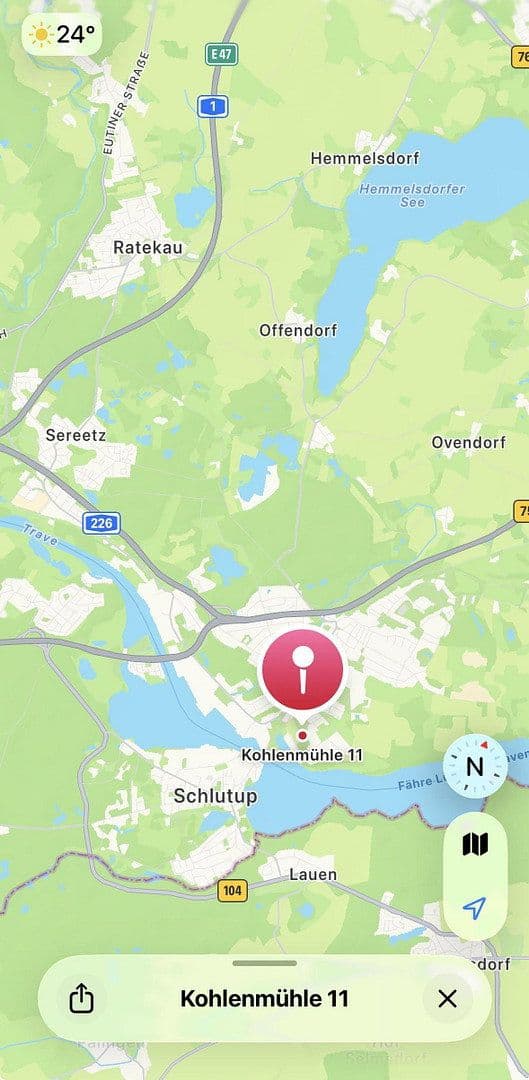 Prodej pozemku 1.330 m², Kohlenmühle 11, Lübeck-Kücknitz, Šlesvicko-Holštýnsko Prodej pozemku 1.330 m², Kohlenmühle 11, Lübeck-Kücknitz, Šlesvicko-Holštýnsko