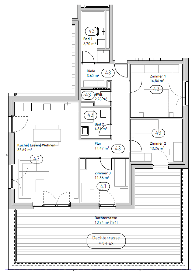 Pronájem bytu 4+1 131 m², Maintal, Hessen Pronájem bytu 4+1 131 m², Maintal, Hessen