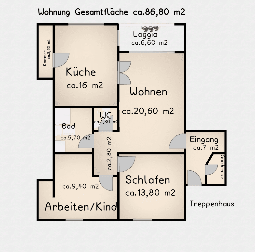 Prodej bytu 3+1 84 m², Nonnenstrasse 5d, Leipzig, Sasko Prodej bytu 3+1 84 m², Nonnenstrasse 5d, Leipzig, Sasko