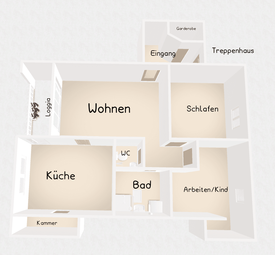 Prodej bytu 3+1 84 m², Nonnenstrasse 5d, Leipzig, Sasko Prodej bytu 3+1 84 m², Nonnenstrasse 5d, Leipzig, Sasko