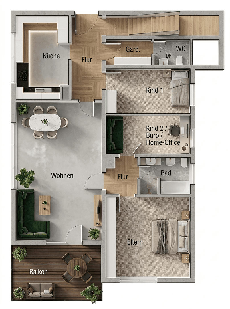 Prodej bytu 4+1 104 m², Bergisch Gladbach, Severní Porýní-Vestfálsko Prodej bytu 4+1 104 m², Bergisch Gladbach, Severní Porýní-Vestfálsko