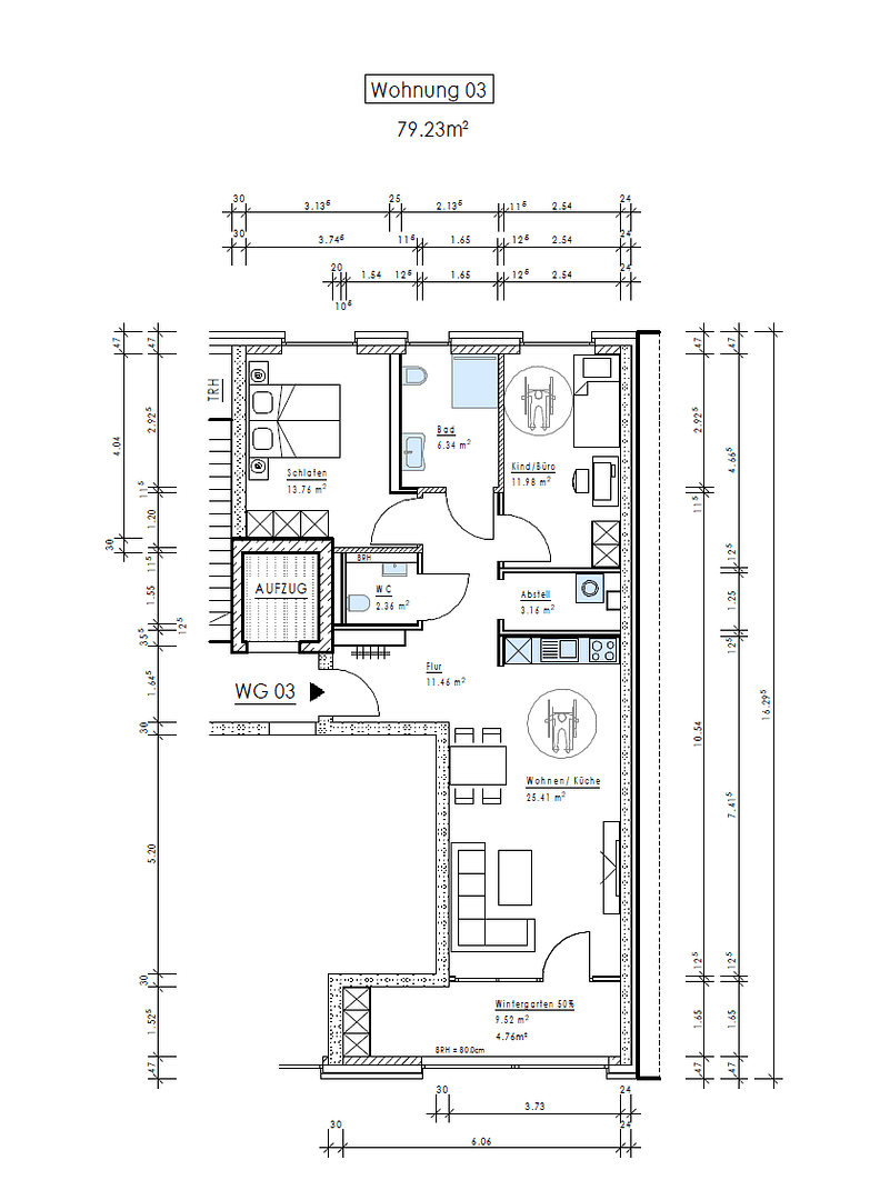 Pronájem bytu 3+1 80 m², Osnabrück, Dolní Sasko Pronájem bytu 3+1 80 m², Osnabrück, Dolní Sasko