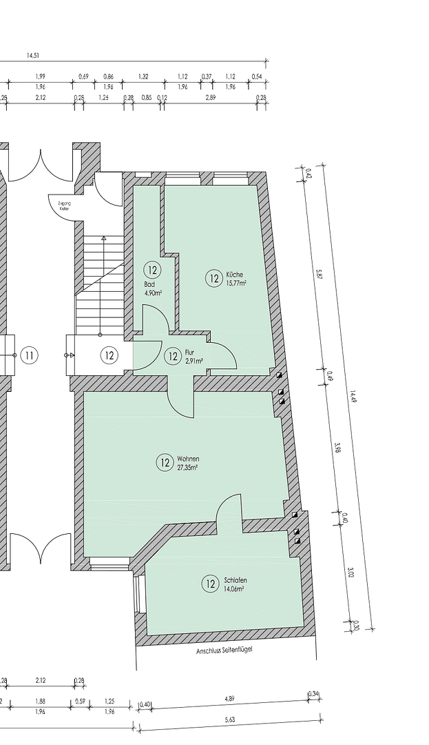 Pronájem bytu 2+1 71 m², Fürstenwalde nad Sprévou, Braniborsko Pronájem bytu 2+1 71 m², Fürstenwalde nad Sprévou, Braniborsko