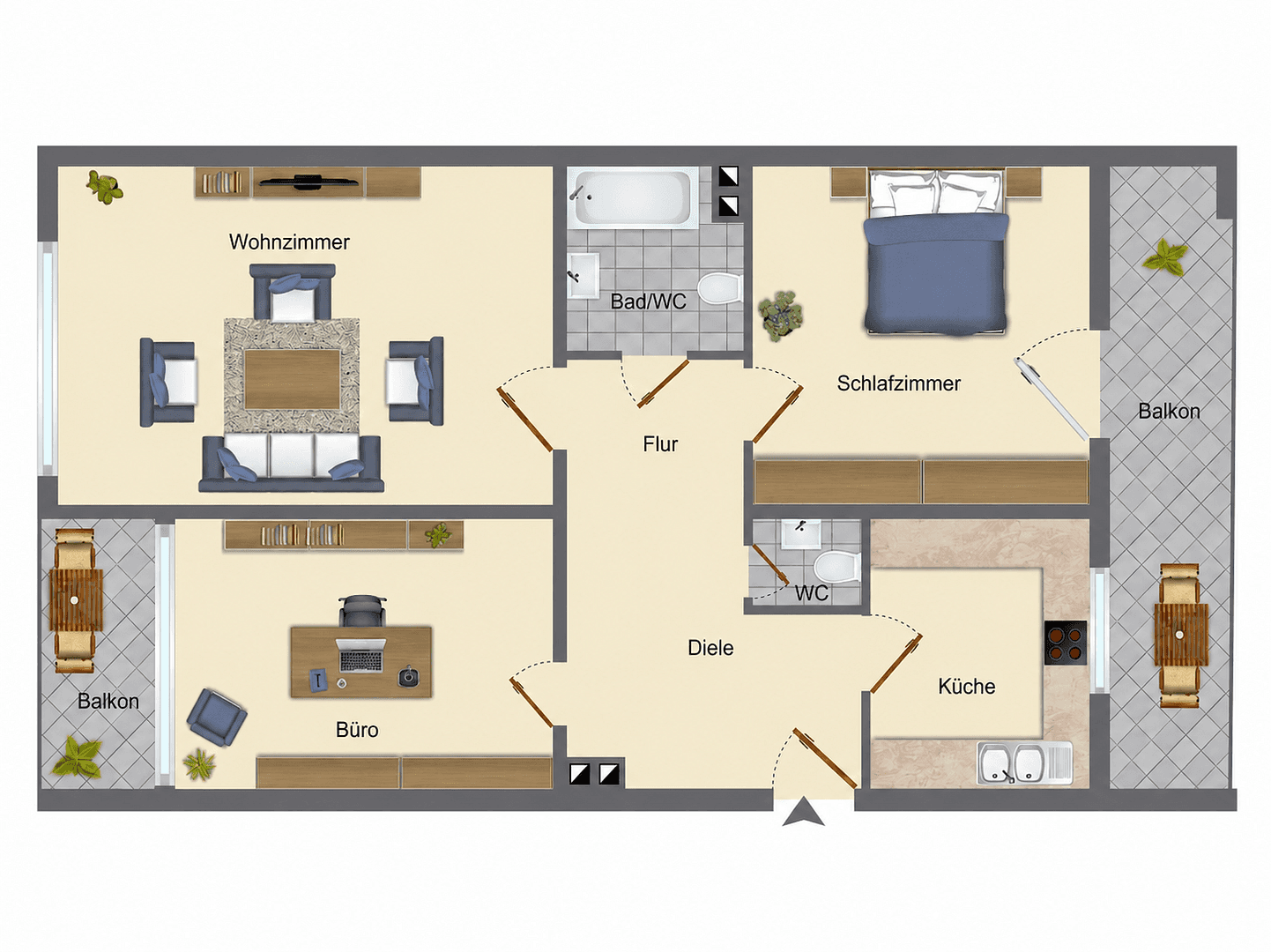 Prodej bytu 3+1 86 m², Bürgermeister-Bohl-Str. 24, Augsburg, Bavorsko Prodej bytu 3+1 86 m², Bürgermeister-Bohl-Str. 24, Augsburg, Bavorsko