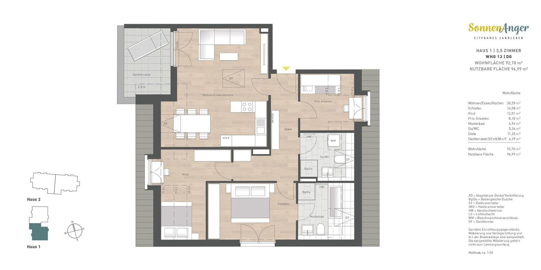 Prodej bytu 3+kk 93 m², Keferloher-Markt-Straße 9b, Putzbrunn-Oedenstockach, Bavorsko Prodej bytu 3+kk 93 m², Keferloher-Markt-Straße 9b, Putzbrunn-Oedenstockach, Bavorsko