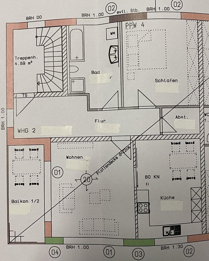 Pronájem bytu 2+kk 93 m², Am Seltengraben 4, Rottenburg am Neckar, Bádensko-Württembersko Pronájem bytu 2+kk 93 m², Am Seltengraben 4, Rottenburg am Neckar, Bádensko-Württembersko