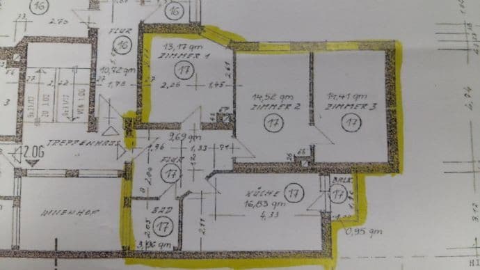 Pronájem bytu 3+1 75 m², Wilhelmshöher Allee 178, Hessen - Kassel, Hessen Pronájem bytu 3+1 75 m², Wilhelmshöher Allee 178, Hessen - Kassel, Hessen
