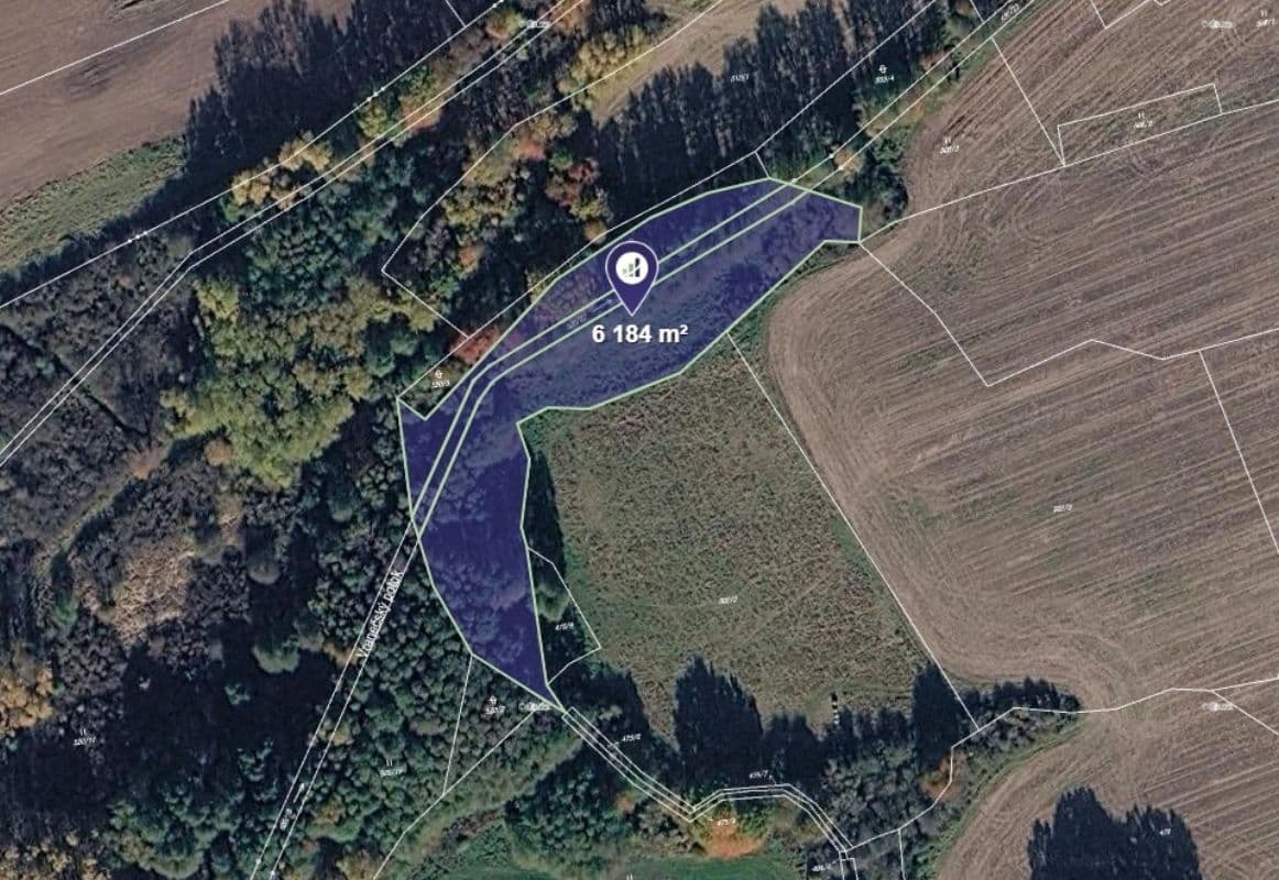 Prodej pozemku 6.184 m², Vrančice, Středočeský kraj Prodej pozemku 6.184 m², Vrančice, Středočeský kraj