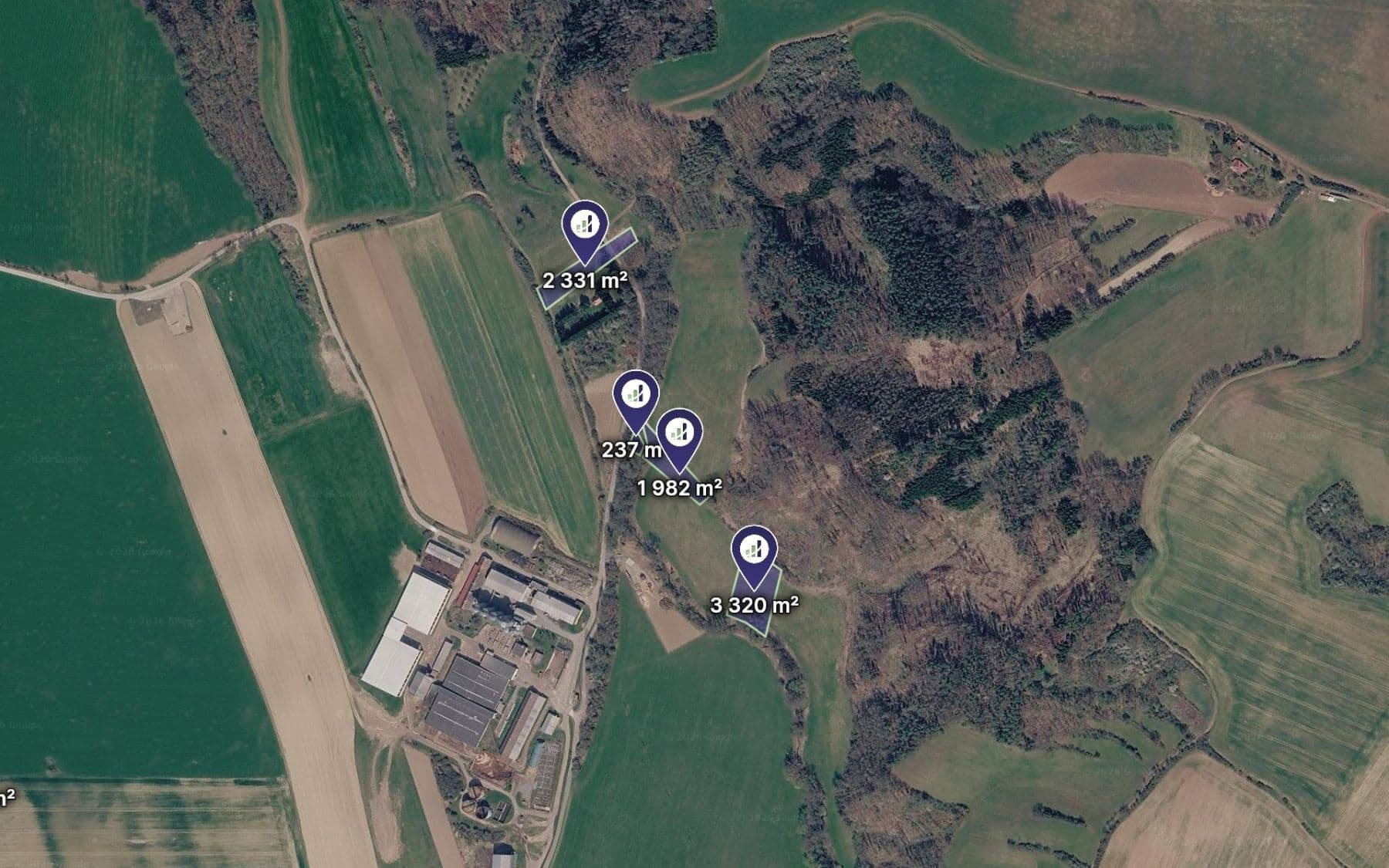 Prodej pozemku 38.909 m², Letovice, Jihomoravský kraj Prodej pozemku 38.909 m², Letovice, Jihomoravský kraj