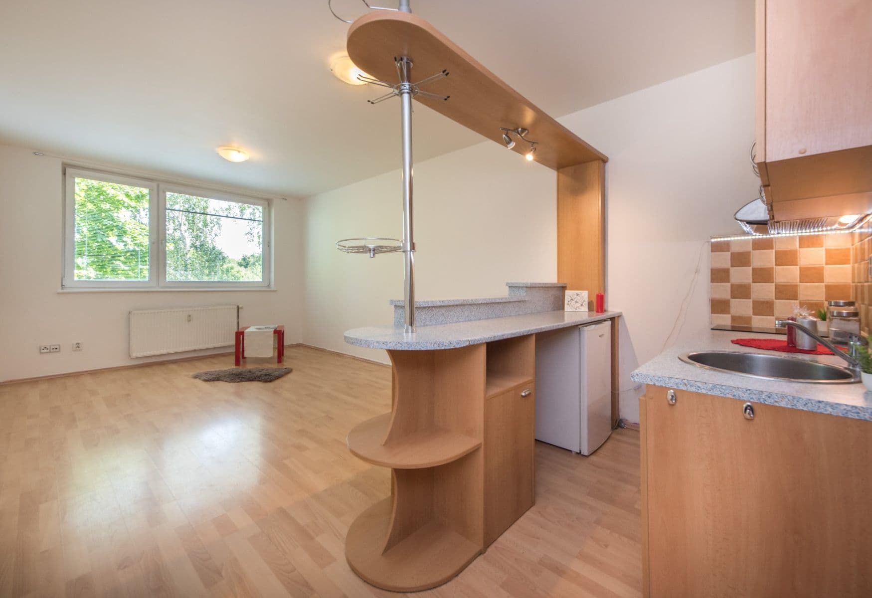 Pronájem bytu 1+kk 26 m², Štúrova, Praha, Praha Pronájem bytu 1+kk 26 m², Štúrova, Praha, Praha