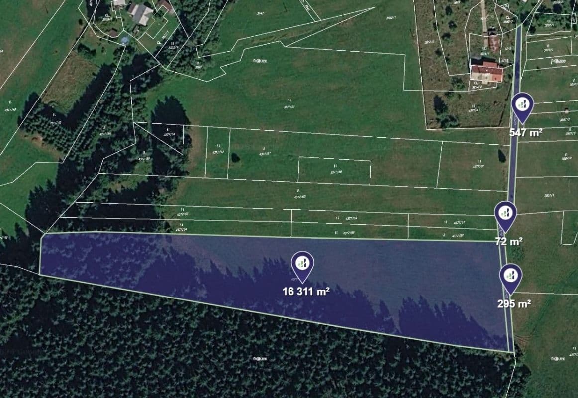 Prodej pozemku 2.825 m², Mosty u Jablunkova, Moravskoslezský kraj Prodej pozemku 2.825 m², Mosty u Jablunkova, Moravskoslezský kraj