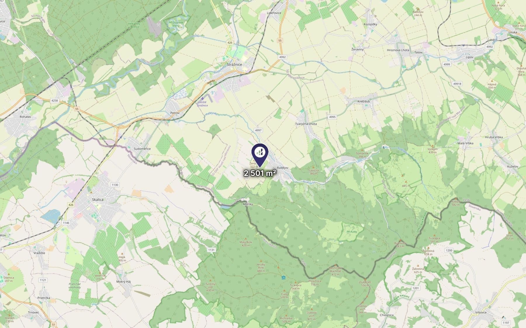 Prodej pozemku 938 m², Radějov, Jihomoravský kraj Prodej pozemku 938 m², Radějov, Jihomoravský kraj