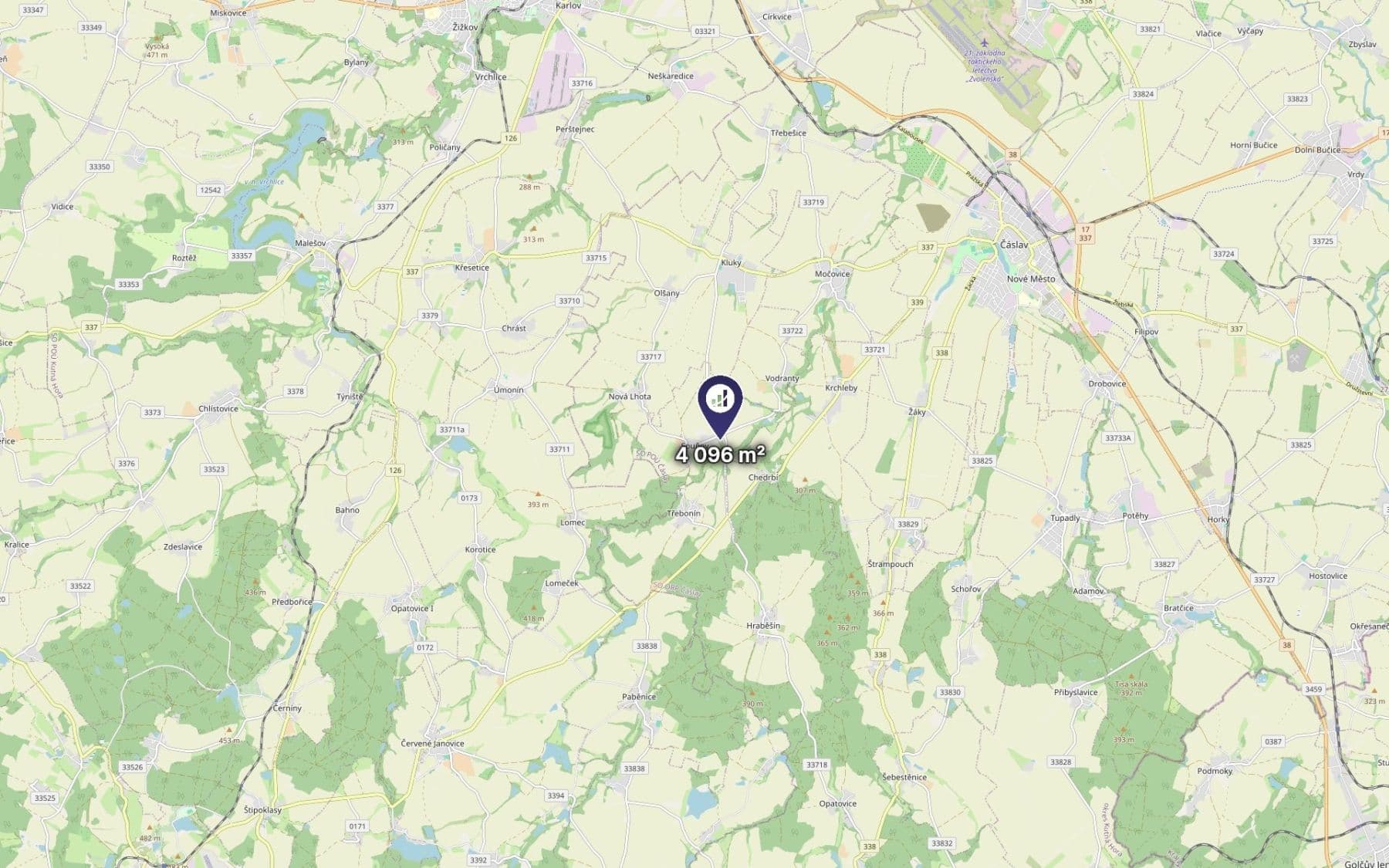 Prodej pozemku 2.048 m², Souňov, Středočeský kraj Prodej pozemku 2.048 m², Souňov, Středočeský kraj