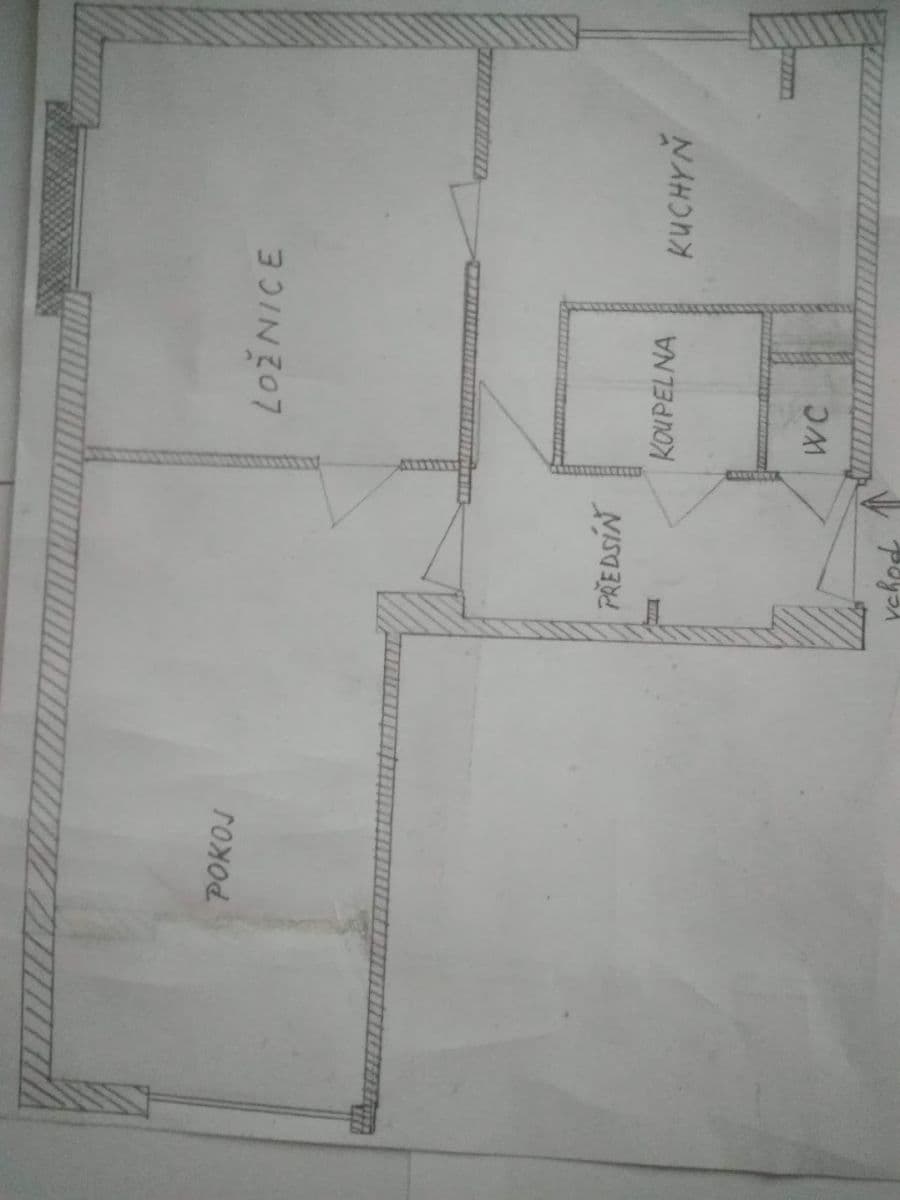 Pronájem bytu 2+1 53 m², Na Okraji, Praha, Praha Pronájem bytu 2+1 53 m², Na Okraji, Praha, Praha