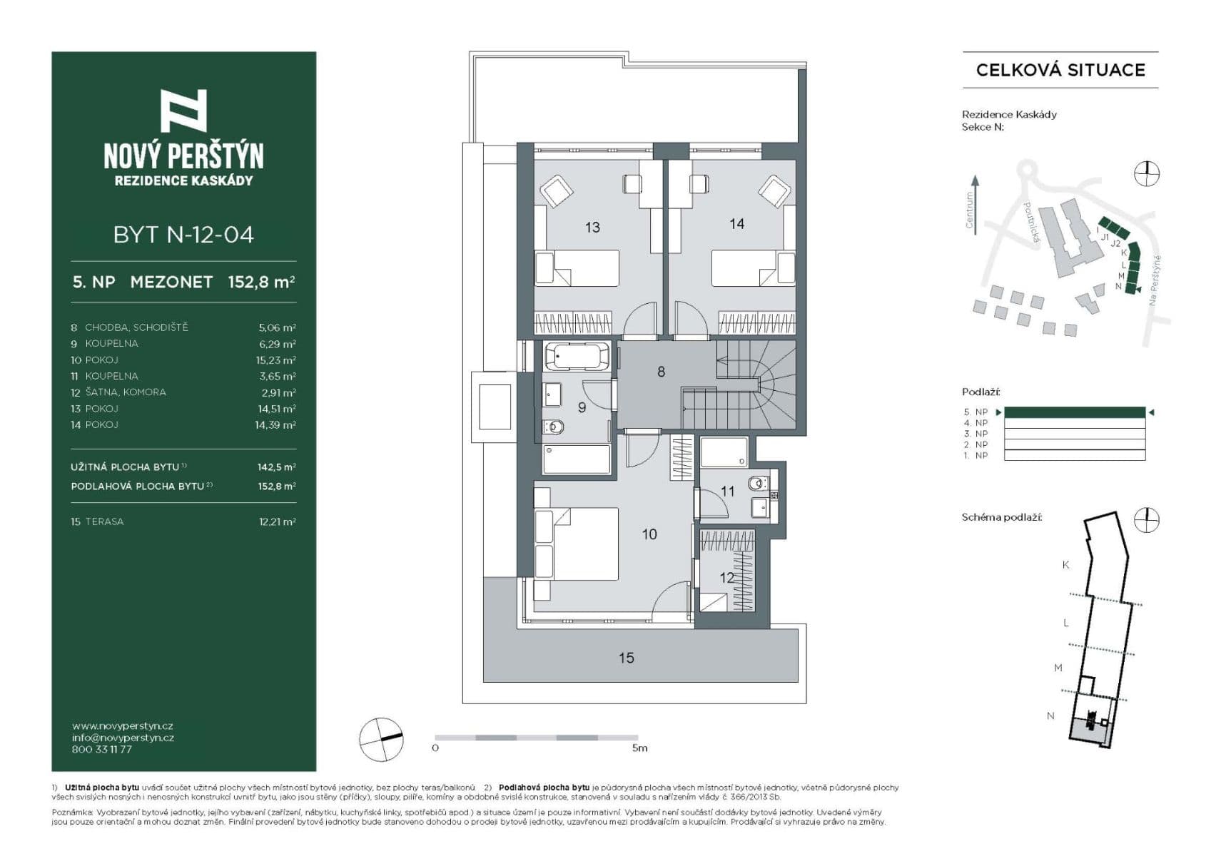 Pronájem bytu 5+kk 153 m², Na Perštýně, Liberec, Liberecký kraj Pronájem bytu 5+kk 153 m², Na Perštýně, Liberec, Liberecký kraj