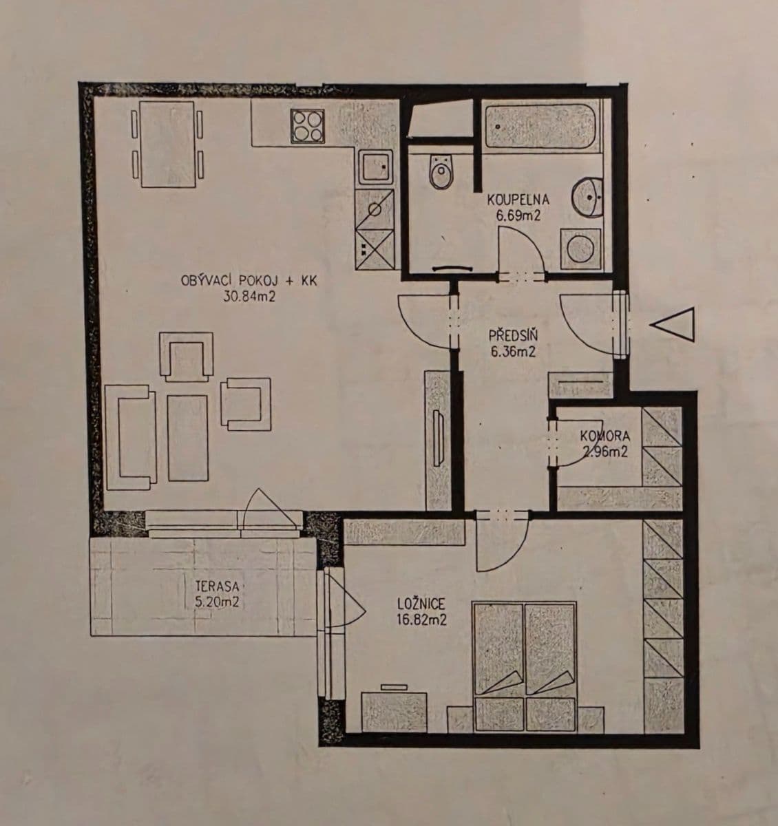 Pronájem bytu 2+kk 63 m², Bratislavská, Praha, Praha Pronájem bytu 2+kk 63 m², Bratislavská, Praha, Praha
