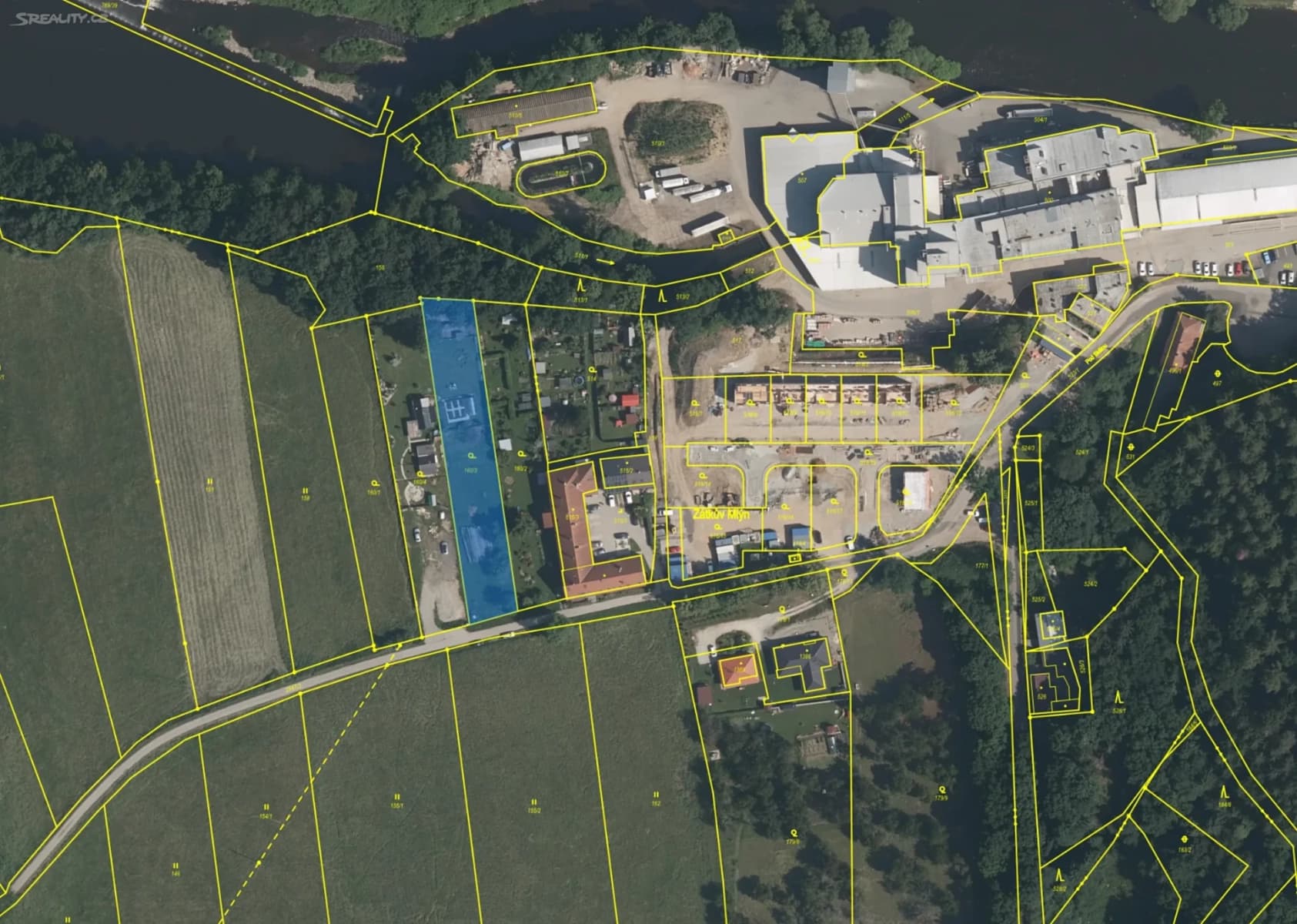 Prodej pozemku 1.949 m², Boršov nad Vltavou, Jihočeský kraj Prodej pozemku 1.949 m², Boršov nad Vltavou, Jihočeský kraj