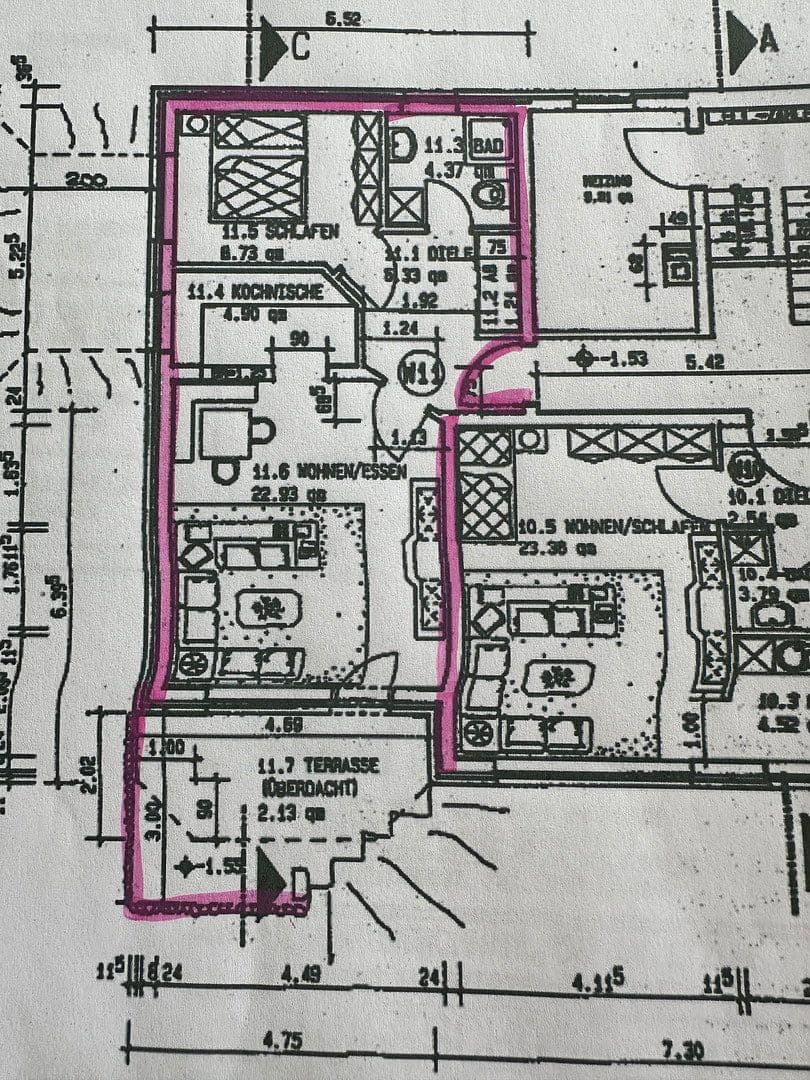 Pronájem bytu 2+1 57 m², Itzumer Hauptstraße, Hildesheim, Dolní Sasko Pronájem bytu 2+1 57 m², Itzumer Hauptstraße, Hildesheim, Dolní Sasko