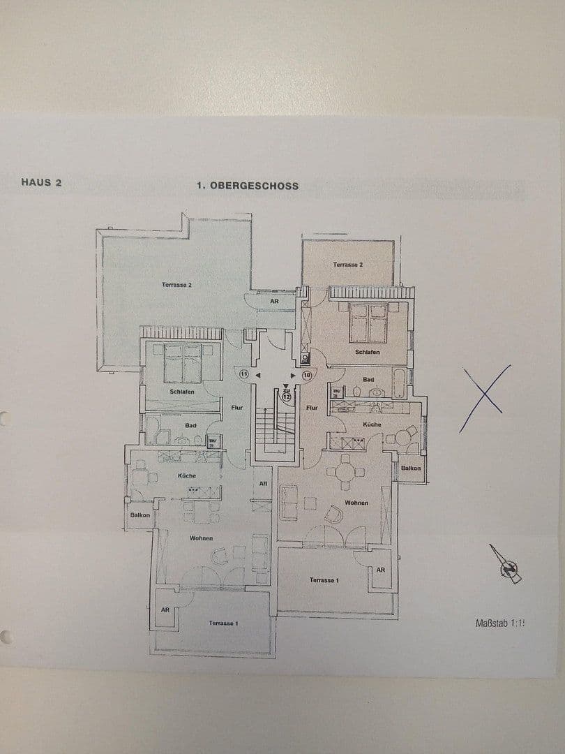 Pronájem bytu 2+1 89 m², Lindenallee 60a, Neuruppin, Braniborsko Pronájem bytu 2+1 89 m², Lindenallee 60a, Neuruppin, Braniborsko