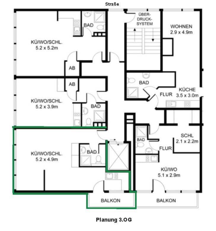 Pronájem bytu 1+1 36 m², Rheinlanddamm 6, Dortmund, Severní Porýní-Vestfálsko Pronájem bytu 1+1 36 m², Rheinlanddamm 6, Dortmund, Severní Porýní-Vestfálsko