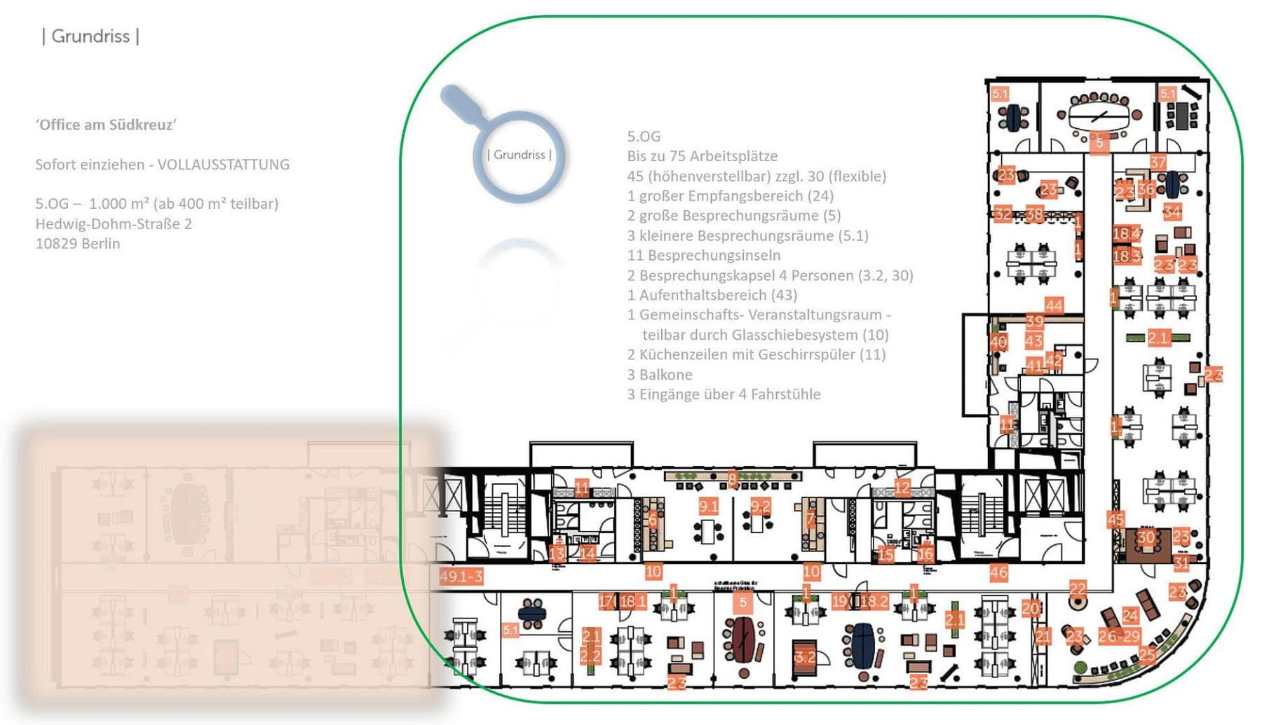 Pronájem kanceláře 1.000 m², Hedwig-Dohm-Straße 2, Berlin, Berlín Pronájem kanceláře 1.000 m², Hedwig-Dohm-Straße 2, Berlin, Berlín