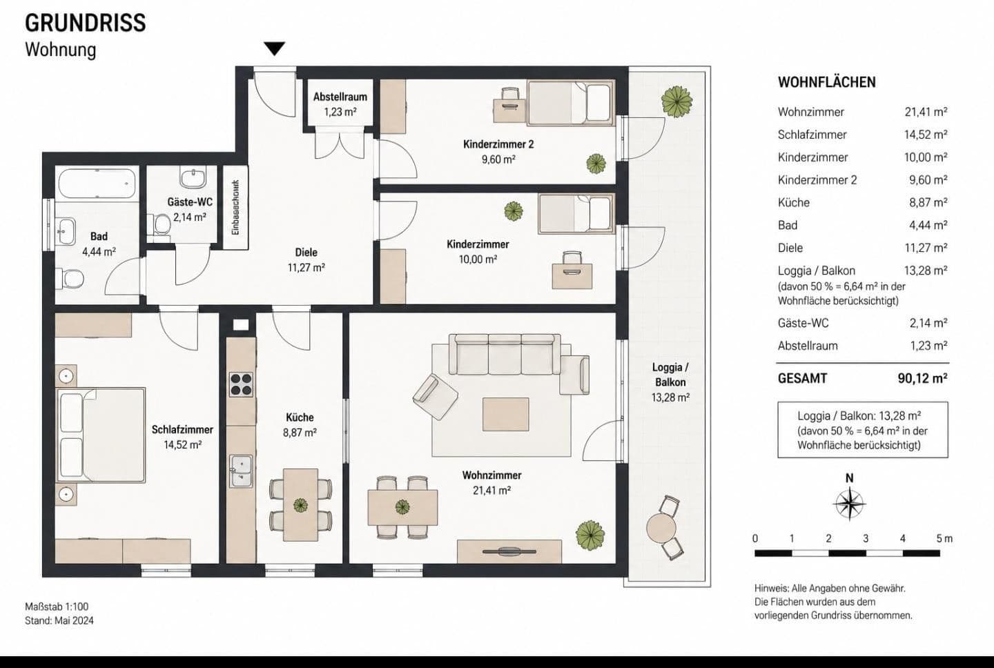 Prodej bytu 4+1 91 m², Mörser Winkel 5, Wolfsburg, Dolní Sasko Prodej bytu 4+1 91 m², Mörser Winkel 5, Wolfsburg, Dolní Sasko
